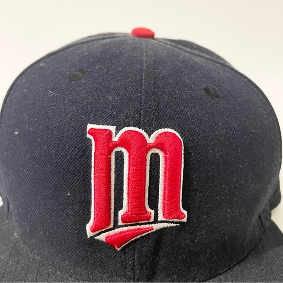 Minnesota Twins New Era On Field Baseball Cap 59FIFTY 7 3/8 Hat - Picture 2 of 15